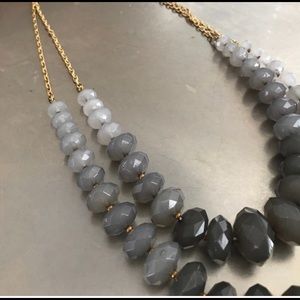Anthropologie | Gray Lily Mineral necklace